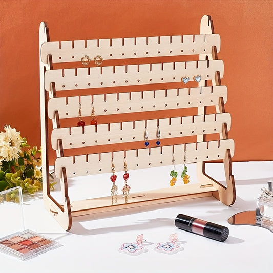 1 set wooden home jewelry holder